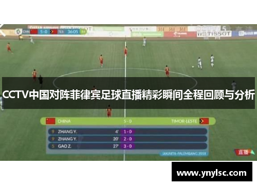 CCTV中国对阵菲律宾足球直播精彩瞬间全程回顾与分析